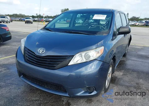 2014 Toyota Sienna L V6 7 Passenger from USA, damaged, VIN 5TDZK3DCXES503112